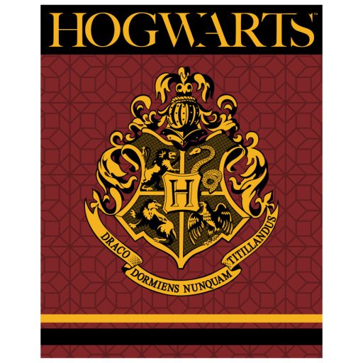 Harry Potter Crest coral fleece blanket 120x150cm
