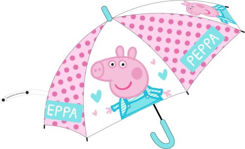 Peppa Pig kids semi-automatic transparent umbrella Ø74 cm