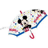   Disney Mickey  kids semi-automatic transparent umbrella 74 cm