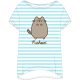 Pusheen Striped women's short nightgown M