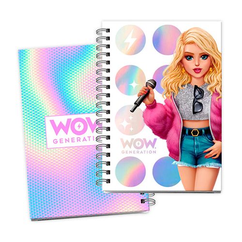 WOW Generation Sing A5 Lined Notebook with Stickers