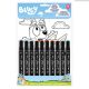 Bluey Life number coloring book