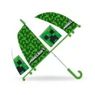 Minecraft kids transparent semi-automatic umbrella 70 cm