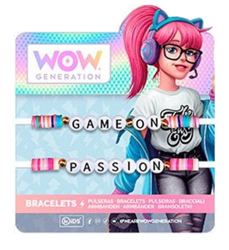 WOW Generation Game On, Passion bracelet set 2 pieces