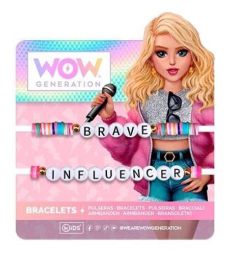 WOW Generation Brave, Influencer bracelet set, 2 pieces