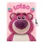 Disney Toy Story Lotso Strawberry 3D Plush A5 Lock Diary