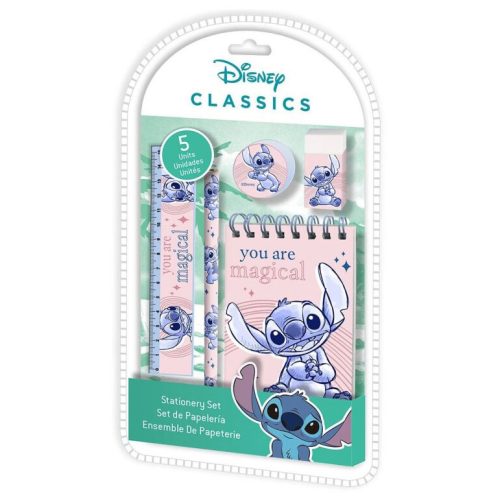 Disney Lilo and Stitch Magical Stationery Set (5 pieces)
