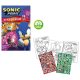 Sonic the hedgehog Prime colouring book + sticker set