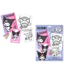 Hello Kitty Kuromi coloring set
