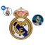 Real Madrid Hala XL wall clock 31 cm