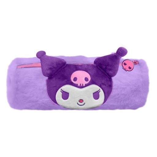 Hello Kitty Kuromi plush pencil case 22 cm