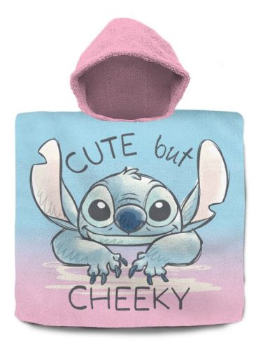 Disney Lilo and Stitch Cheeky Beach towel, poncho 60x120 cm