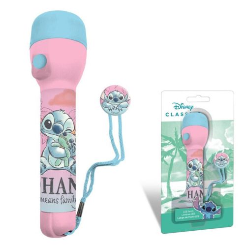 Disney Lilo and Stitch Cheeky Battery-Powered Pocket Flashlight 21 cm