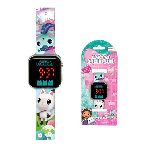 Gabby's Dollhouse digital LED watch