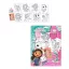 Gabby's Dollhouse Smoothie Land coloring set with stickers