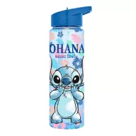Disney Lilo and Stitch Ohana plastic straw bottle 600 ml