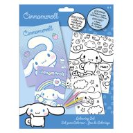 Hello Kitty Cinnamoroll coloring set with stickers