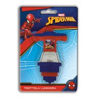 Spiderman City illuminated spinning top