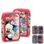 Disney Mickey  filled pencil case with 2 levels