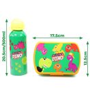 Dinosaur Crazy sandwich box + aluminum bottle set