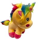 Unicorn Yellow plush figure 16 cm