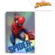 >Spiderman Metallic A5 Lined Notebook