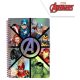Avengers metallic A/5 ruled notebook