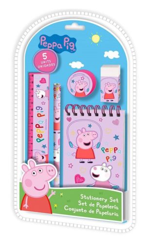 Peppa Pig Jump Rope Stationery Set (5 pieces)