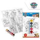 Paw Patrol coloring paint with set