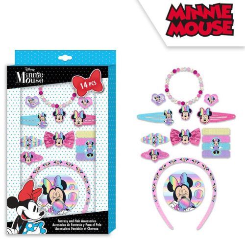 Disney Minnie Hair Accessories Set 14 pieces