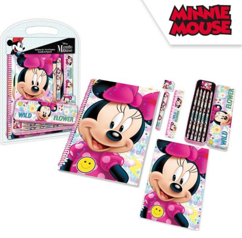 Disney Minnie stationery set (7 pieces)