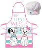 Disney 101 Dalmatians Little Sweetie kids apron set of 2 pieces