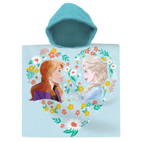 Disney Frozen Flower Beach towel, poncho 60x120 cm