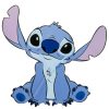 Disney Lilo and Stitch Cute XL wall clock 50 cm