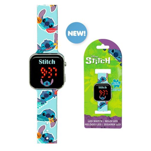 Disney Lilo and Stitch Magical Blue digital LED watch