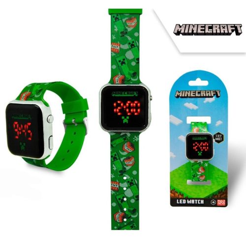 Minecraft TNT digital LED wristwatch