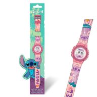 Disney Lilo and Stitch Pink Angel digital watch