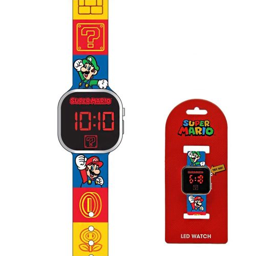 Super Mario Play Digital LED Watch