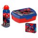 Spiderman Wall Sandwich box + Aluminium bottle Set