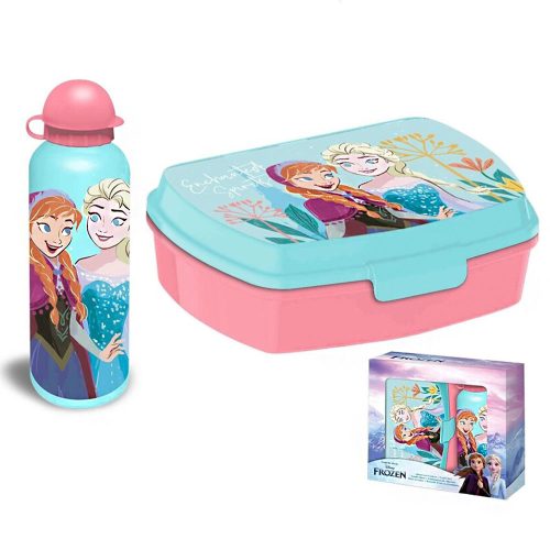 Disney Frozen Enchanted Sandwich box + Aluminium bottle Set