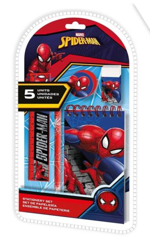 Spiderman Wall Stationery Set (5 pieces)