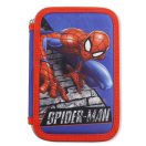 Spiderman Bricks two-tier filled pencil case