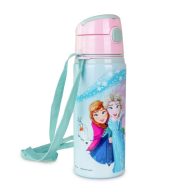 Disney Frozen Magical aluminum straw bottle with hook 600 ml