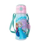 Disney Frozen Magical aluminum straw bottle with hook 600 ml