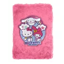 Hello Kitty Friends plush A5 notebook