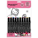 Hello Kitty number coloring book