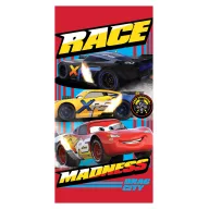   Disney Cars Race bath towel, beach towel 70x137 cm (Fast Dry)
