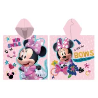 Disney Minnie  Smile beach towel poncho 55x110 cm (Fast Dry)