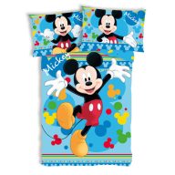   Disney Mickey Joyful children's bedding set 100×135 cm, 40×60 cm