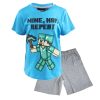Minecraft kids short pyjamas 6-12 years